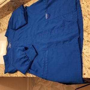 Cheeokee Scrub jacket. Royal Blue